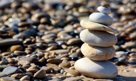 Cropped Stacked stones